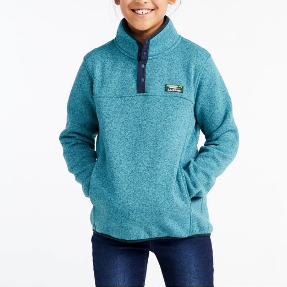 LL Bean Kids Sweater Fleece - Picture 10 of 12